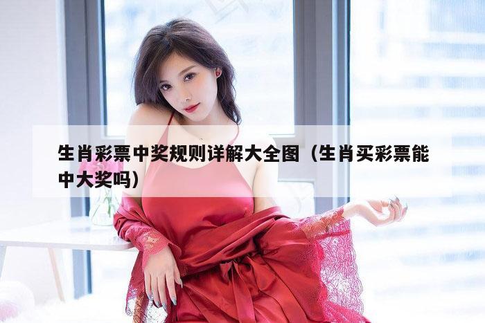 生肖彩票中奖规则详解大全图（生肖买彩票能中大奖吗）